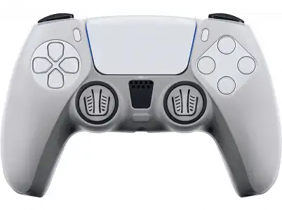 Funda + grips - FR-TEC Custom Kit, Para PS5, Blanco