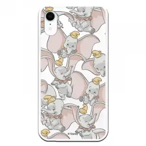 Funda Oficial Disney Dumbo Patrón Clear para iPhone XR