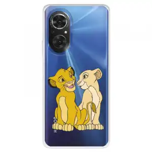 Funda Para Huawei Nova 9 Se Oficial De Disney Simba Y Nala Silueta - El Rey León