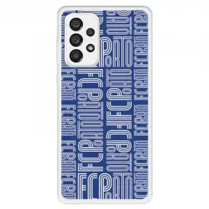 Funda Para Samsung Galaxy A73 5g Del Fútbol Club Oporto Nombre Fondo Azul - Licencia Oficial Fútbol Club Oporto