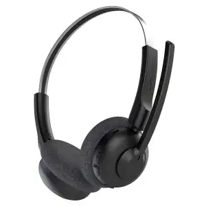 JLab - Auriculares De Diadema GO Work Pop, Bluetooth, Negros