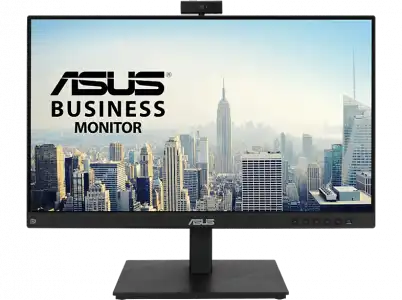 Monitor - ASUS BE24EQSK Profesional, 23.8" FHD, Con Webcam incorporada de 2 MP 1080p, IPS, 5 ms, 75 Hz, ASCR, Negro