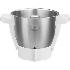 Moulinex - Bol XF380 Con Eje Para Gama Robot De Cocina Companion XL, Acero Inoxidable, Capacidad 4.5L