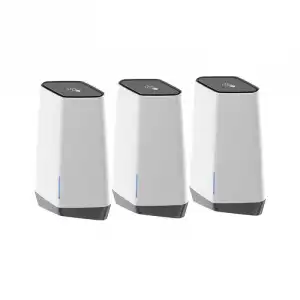 Netgear Orbi Pro SXK80B03 Sistema WiFi Mesh WiFi 6 1 Router + 2 Satélites Tribanda