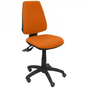 Piqueras y Crespo Elche S Bali Silla de Oficina Ruedas Parquet Naranja