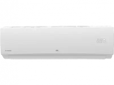 Aire acondicionado - OK OAC 18MOS22 SET ES, Split 1x1, 4385 fg/h, Inverter, Bomba de calor, Blanco