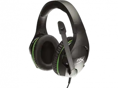 Auriculares gaming - HyperX CloudX Stinger, De diadema, Con cable, Para Xbox, Micrófono, Negro y Verde