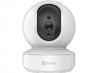 Cámara de vigilancia IP - Ezviz TY1, 360º, FHD, 2MP, Visión nocturna, Detección movimiento, Blanco