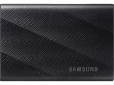 Disco duro SSD externo 4 TB - Samsung, T9, MU-PG4T0B/EU, USB-C,2000 MB/s, Negro