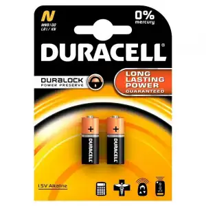 Duracell Pilas Alcalinas E90 LR1 2 Unidades