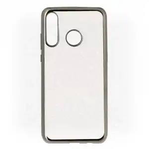 Funda Bumper Premium Plata Para Huawei P30 Lite