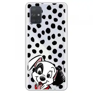 Funda Oficial de Disney Cachorro Manchas 101 Dálmatas para Samsung Galaxy A71