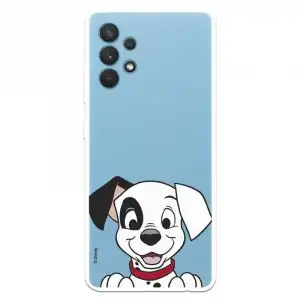 Funda Oficial de Disney Cachorro Sonrisa 101 Dálmatas para Samsung Galaxy A32 4G