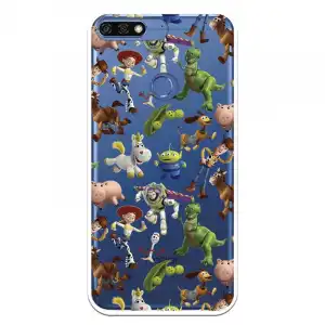 Funda Oficial Disney Toy Story Siluetas Transparente - Toy Story Para Huawei Y7 2018