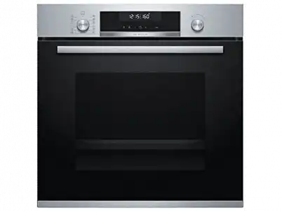 Horno -Bosch HBB578BS6, Multifunción, 71 l, 3.6 kW, Integrable, Pirolítico, 9 programas, A, Inox