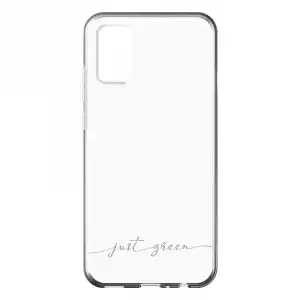 Just Green Red Funda Reciclable para Samsung Galaxy A41 Transparente