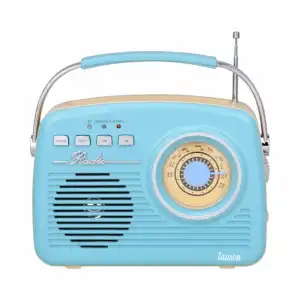 Lauson RA142 Radio Analógica AM/FM Azul