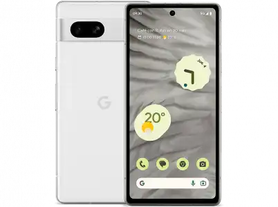 Móvil - Google Pixel 7a, Nieve, 128 GB, 8 GB RAM, 6.1 " OLED Full HD+, Tensor G2, 4.385 mAh, Android