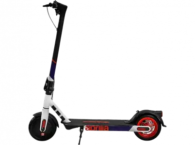 Patinete eléctrico - Aprilia ESRZ, 450 W, 100 kg, Batería 36 V/ 6.0 Ah/ 216 Wh, 25 km/h, Gris oscuro