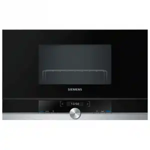 Siemens BE634RGS1 iQ700 Microondas Integrable 21L 900W Inox/Negro