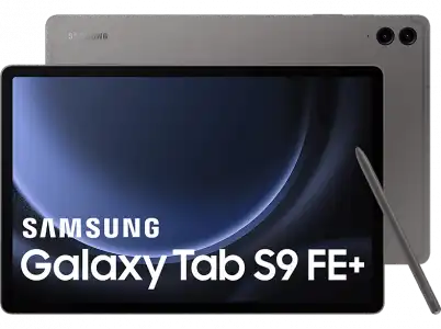 Tablet - Samsung Galaxy Tab S9 FE Plus 5G, 128GB, 8GB RAM, Grafito, 12.4", S Pen, WQXGA, Exynos 1380, Android 13