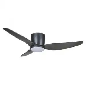 Ventilador De Techo Martec Flush Titanium Blades Light