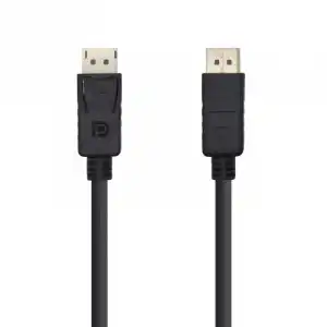 Aisens Cable DisplayPort Macho/Macho 10m Negro