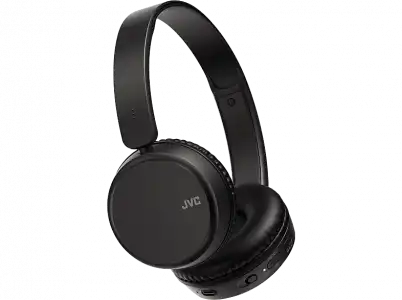 Auriculares inalámbricos - JVC HAS36WBU, Diadema, Bluetooth 5.2, Autonomía 35 h, Micrófono, Negro