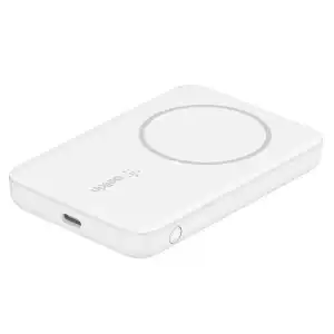 Belkin - Batería Externa Inalámbrica Magnética 2500 MAh Compatible Con MagSafe