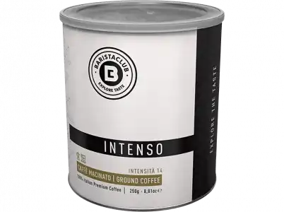 Café molido - Baristaclub Intenso Grinded, 0.25 kg