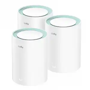 Cudy M1300 Pack de 3 Sistema Wi-Fi en Malla Doble Banda AC1200