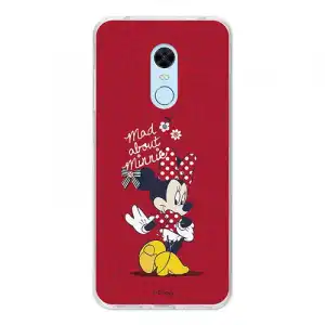 Funda Oficial Disney Minnie, Mad About Minnie Xiaomi Redmi 5 Plus