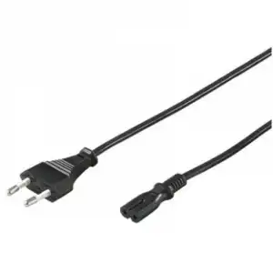 Goobay Cable de Alimentación IEC-320/C7 1.8m Negro