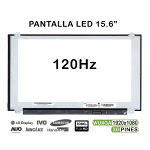 Pantalla Led De 15.6" Para Portátil N156hhe-ga1 120hz 1920x1080 30 Pines