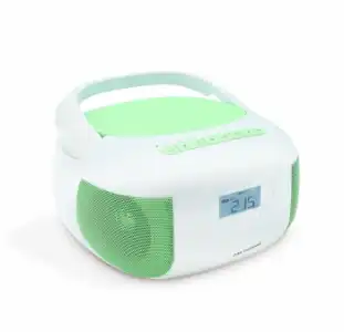 Radio Cd Bluetooth Verde Pastel Metronic 477186