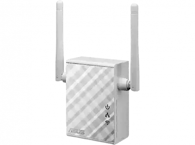 Repetidor WiFi - ASUS RP-N12, N300, Puerto LAN, WPS. 3 Funciones: Repetidor/Punto de acceso/Bridge