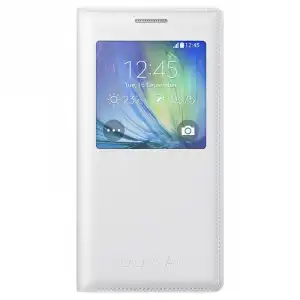 Samsung Funda Flip Cover Blanca para Galaxy A5