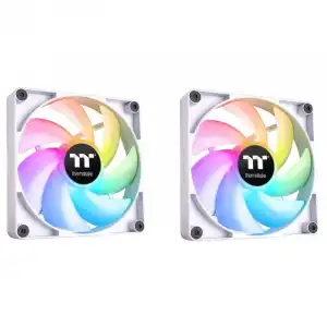 Thermaltake CT140 ARGB Sync PC Pack de 2 Ventiladores 140mm Blanco