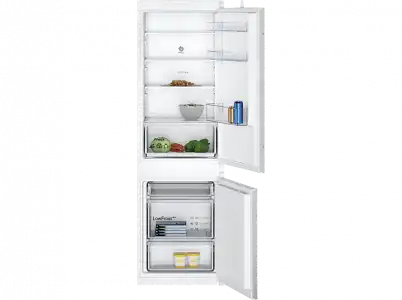 Frigorífico combi - Balay 3KIF711S, Integrable, 267 l, Cíclico, 177.2 cm, Blanco