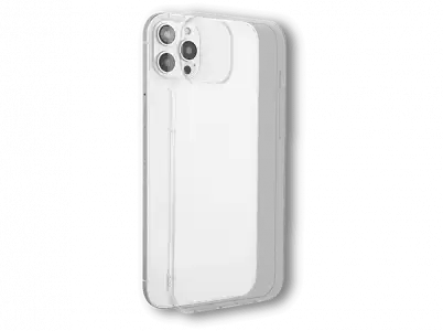 Funda - ISY ISC-1028, Para iPhone 14 Pro Max, Trasera, TPU, Transparente