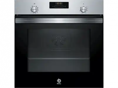 Horno - Balay 3HB4131X2, Multifunción, Aqualisis, 7 funciones, 71 L, Inox