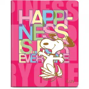 Iluv Stand Snoopy Funda Folio Rosa para iPad Air 9.7"