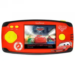 Lexibook Disney Cars Compact Cyber Arcade Consola de Mano Compacta 150 Juegos