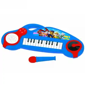 Lexibook Patrulla Canina Piano Electrónico con Efectos Luminosos y Micrófono