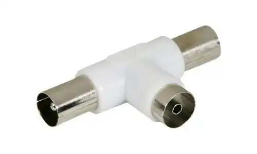 Adaptador antena Temium hembra-2 macho 9,5 mm