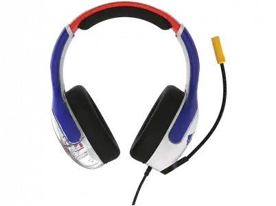 Auriculares gaming - PDP Airlite Plus Wired Sonic Realmz, Con cable, Cancelación de ruido, Para Nintendo Switch, Azul