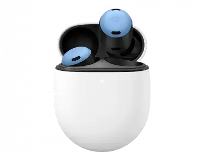 Auriculares True Wireless - Google Pixel Buds Pro, 11h Autonomía de reproducción, Estuche carga USB-C, Resistencia IPX4, Azul