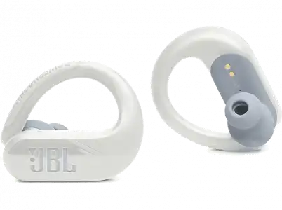 Auriculares True Wireless - JBL Endurance Peak 3, Intraurales, Resistentes al agua, Blanco