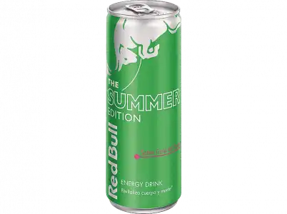 Bebida energética - Red Bull Green Edition, Fruta del dragón, Dulce y ácida