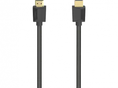 Cable HDMI - Hama 200704, Calidad cinematográfica ultra HD, 4K, 5 m, Plug Plug, Negro